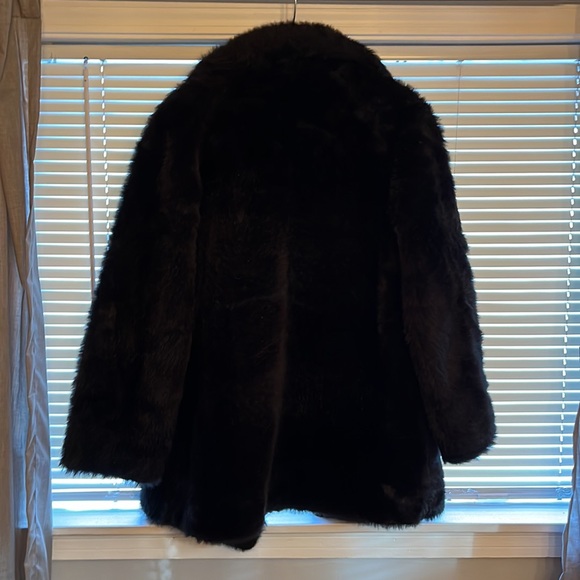 Susan Lynn Faux Fur Coat - Picture 3 of 4